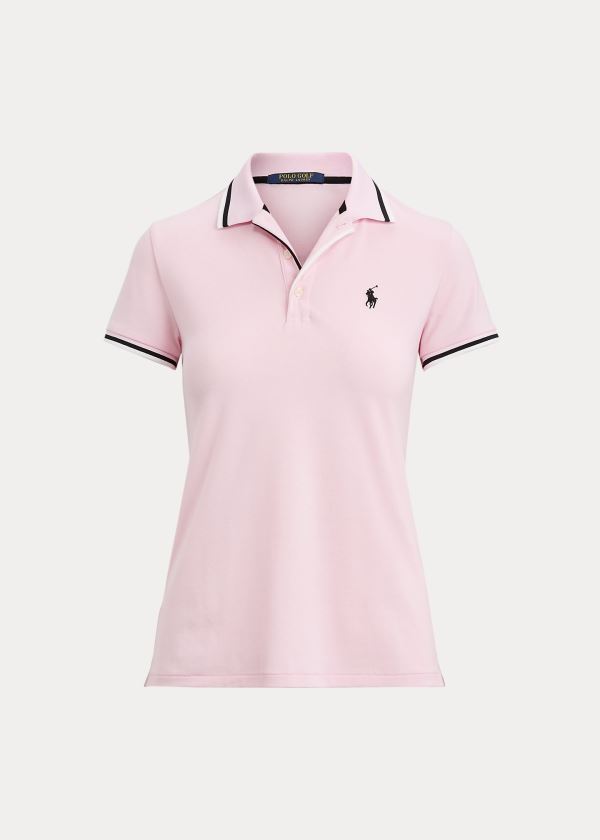 Camisa Polo Ralph Lauren Mujer Rosas - Tailored Fit Golf - OZJBL4267